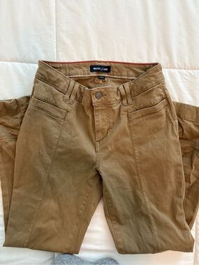 Nautica Straight Leg Pants in Brown